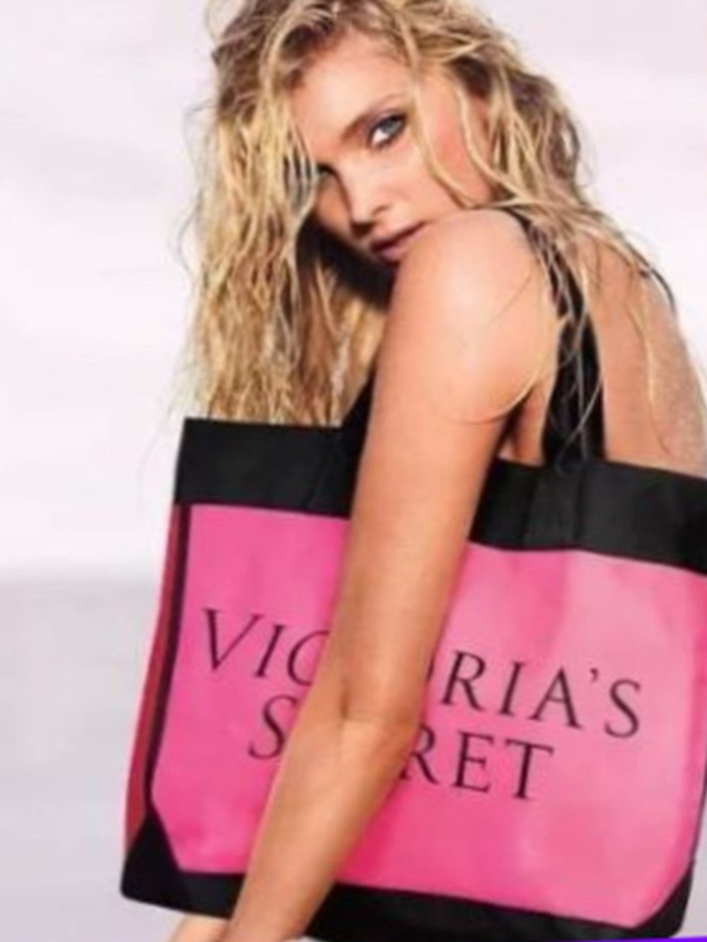 Victorias secret Purse Tote Beach Bag Colorblock